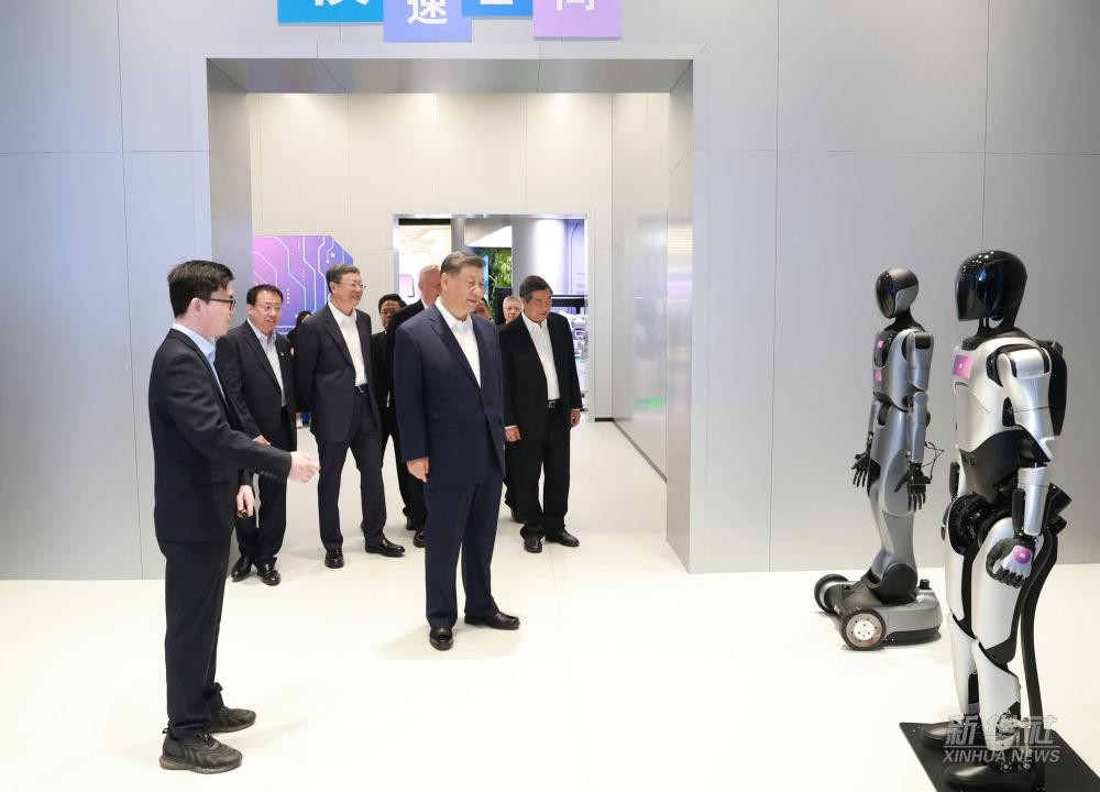 习近平总书记到上海调研，好博代表具身智能行业汇报进展